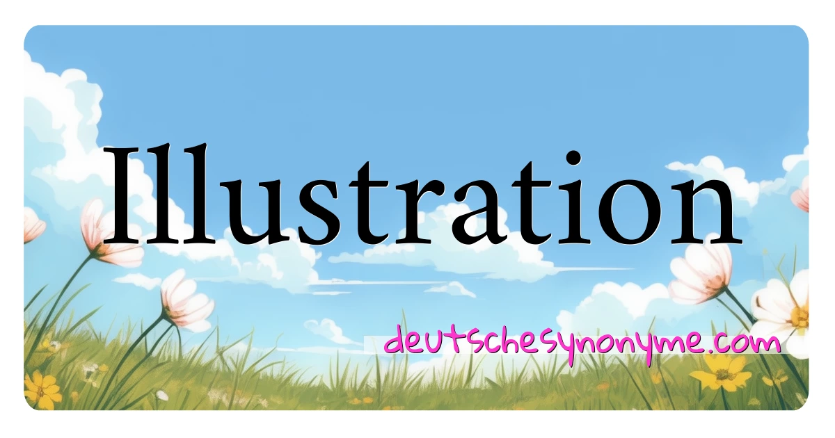 Illustration Synonyme Kreuzworträtsel bedeuten Erklärung und Verwendung