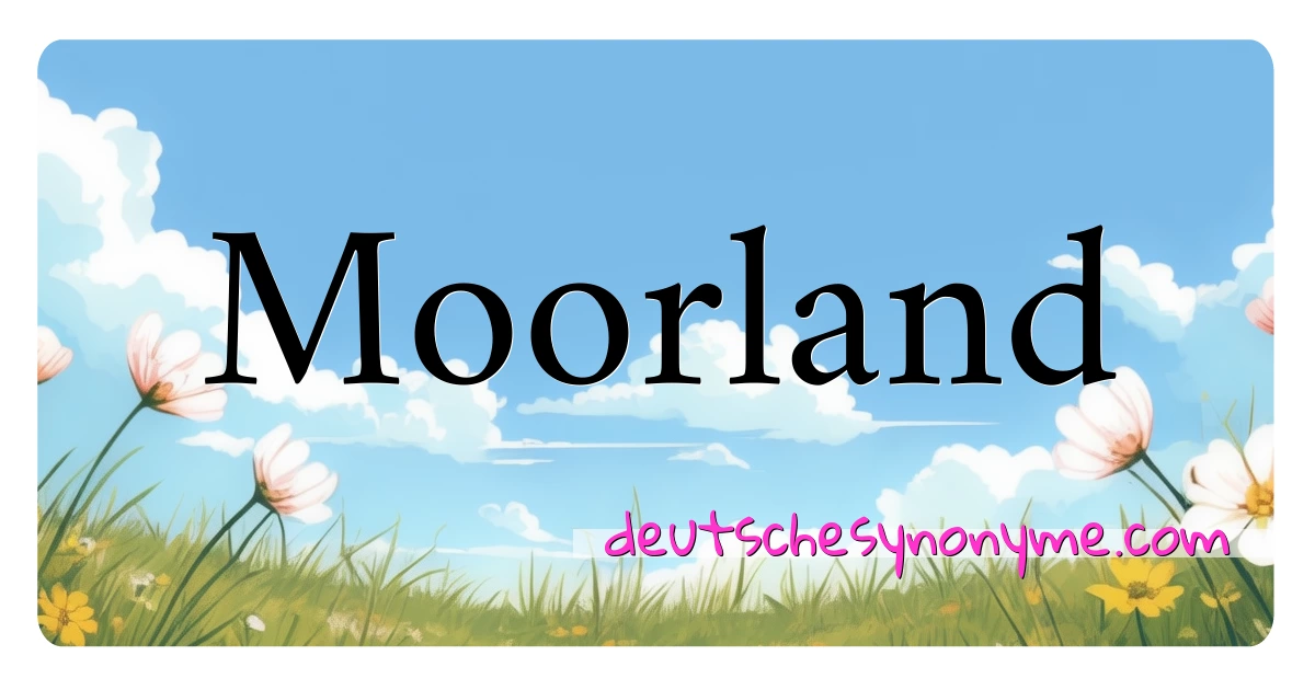 Moorland Synonyme Kreuzworträtsel bedeuten Erklärung und Verwendung